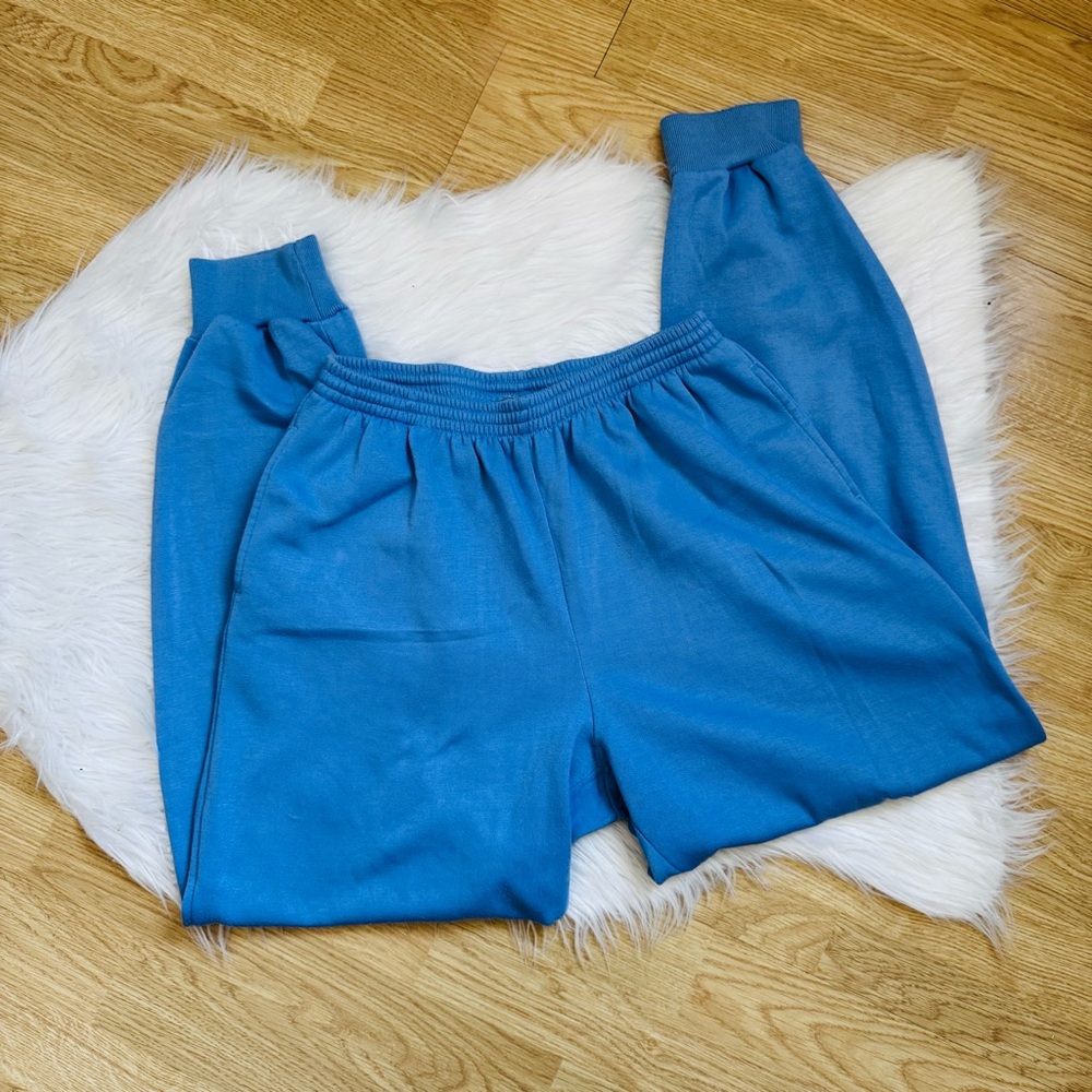 NIKE | Vintage Sky Blue Fleece Sweatpants Y2K / 2000s